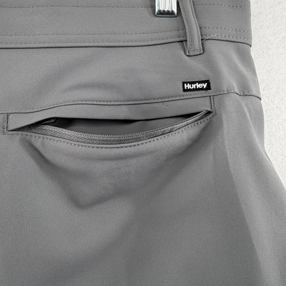 Hurley Dri-FIT Performance Golf Chino Pants Mens‎ 34x30 (36x29) Gray Gorpcore